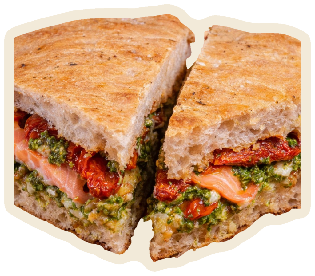 Focaccia Saumon